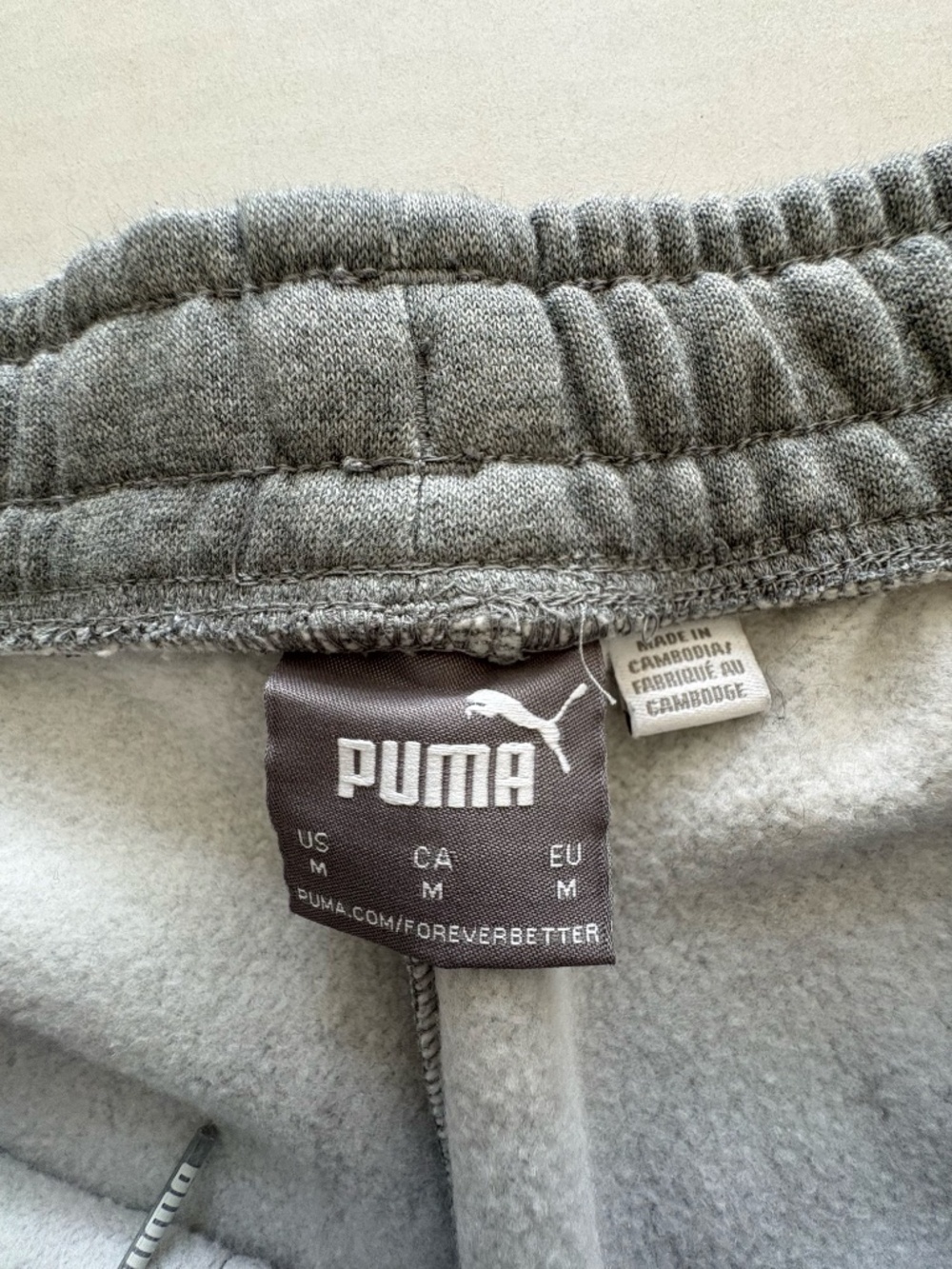 PUMA Men's Heather Athletic Fleece Short - Size M. - Picture 7 of 11